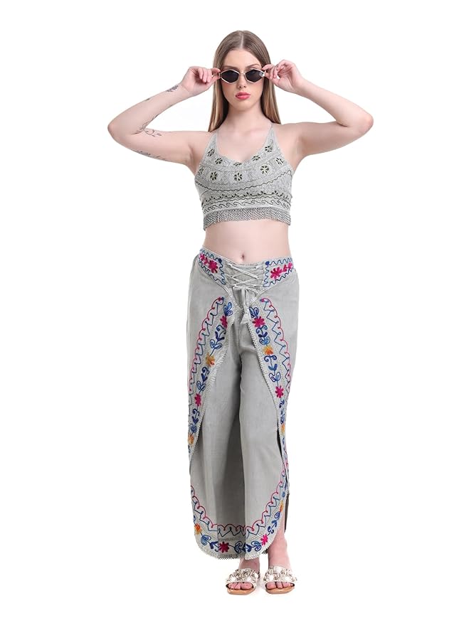 women with dhoti pant